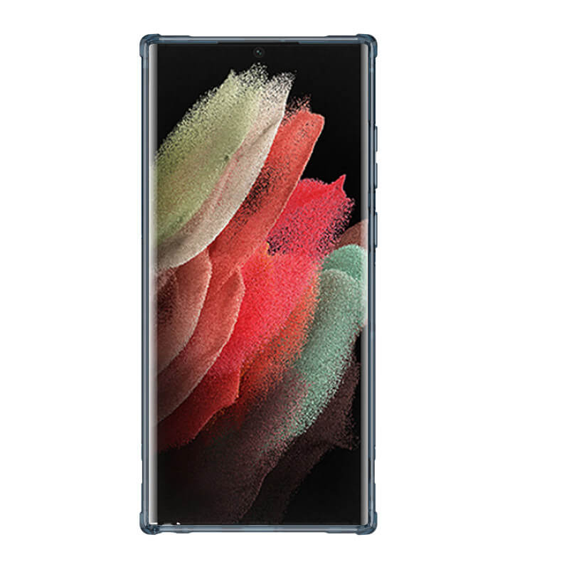 Противоударен Калъф за Samsung S22 Ultra, Nillkin TPU Pro Case, Син (8)