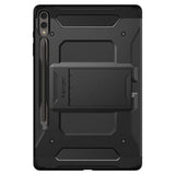 Противоударен Калъф за Samsung Tab S10 Plus/ S9 Plus 12.4", Spigen Tough Armor Pro Case, Черен (3)