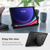 Противоударен Калъф за Samsung Tab S10 Lite/ S10 FE/ S9, Spigen Tough Armor Pro Case, Черен (6)