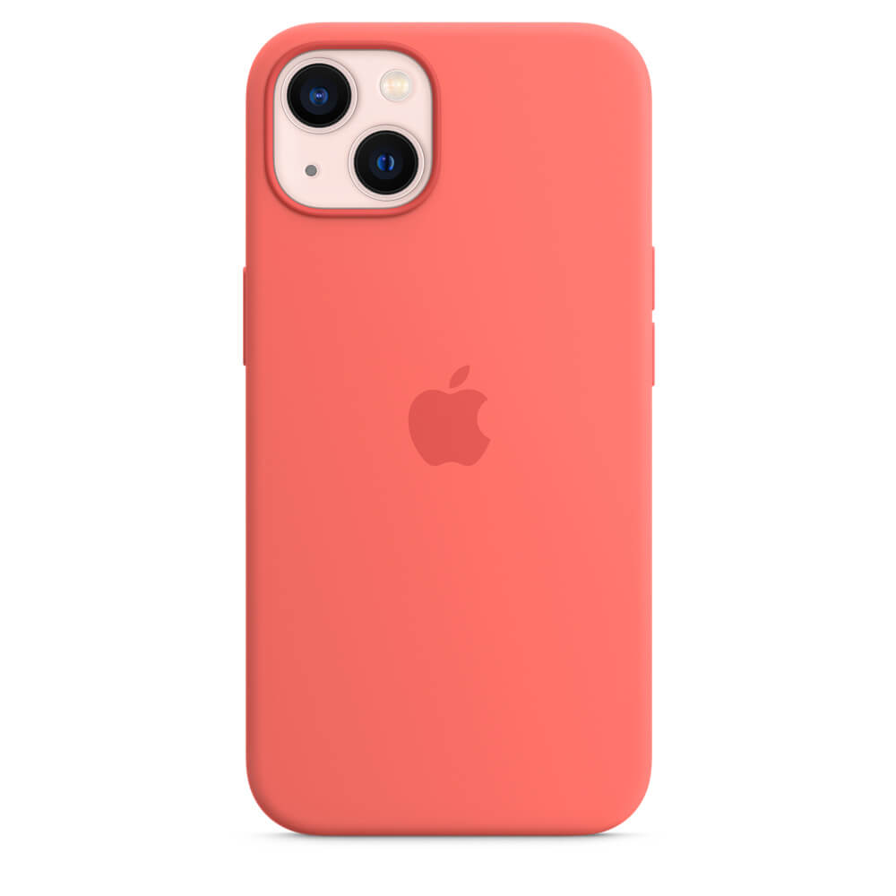 Оригинален Силиконов Калъф за Apple iPhone 13, Silicone Magsafe Case MM253ZM/A, Розов (5)