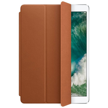 Оригинален Калъф за iPad Pro 12.9" 2017-2015, Apple Leather Smart Cover Case MPV12ZM/A, Кафяв