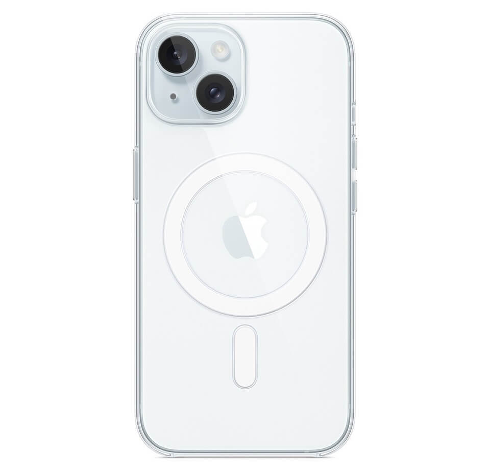 Оригинален Калъф за iPhone 15, Clear Magsafe Case MT203ZM/A, Прозрачен (6)