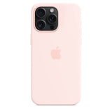 Оригинален Силиконов Калъф за iPhone 15 Pro Max, Silicone Magsafe Case MT1U3ZM/A, Розов (4)