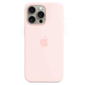Оригинален Силиконов Калъф за iPhone 15 Pro Max, Silicone Magsafe Case MT1U3ZM/A, Розов