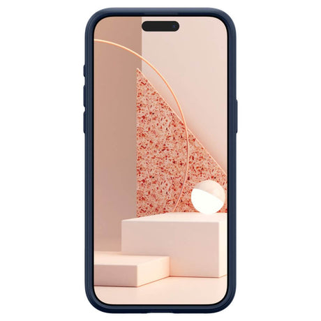 Magsafe Калъф за iPhone 15 Pro Max, Spigen Caseology Parallax, Син (5)
