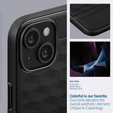 Magsafe Калъф за iPhone 15, Spigen Caseology Parallax, Черен (7)