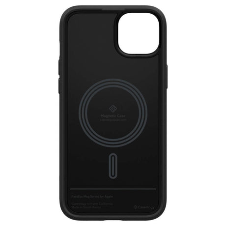 Magsafe Калъф за iPhone 15, Spigen Caseology Parallax, Черен (4)
