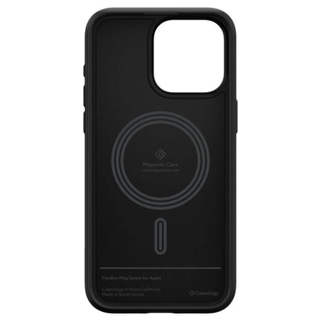 Magsafe Калъф за iPhone 15 Pro, Spigen Caseology Parallax, Черен (3)