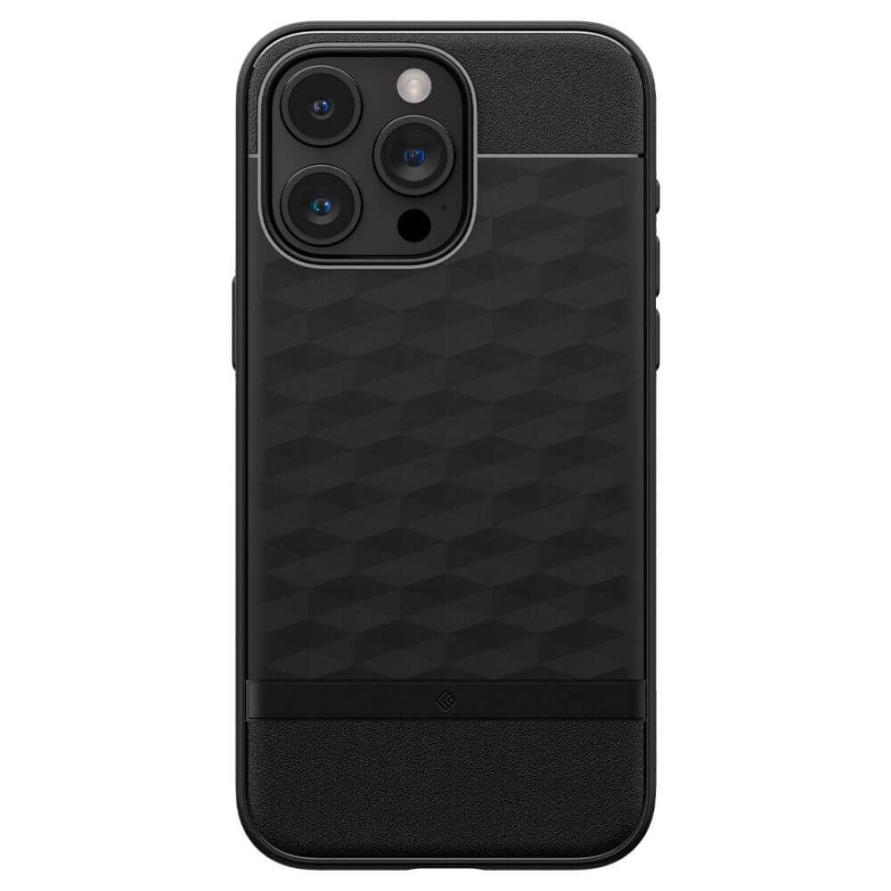 Magsafe Калъф за iPhone 15 Pro, Spigen Caseology Parallax, Черен (2)