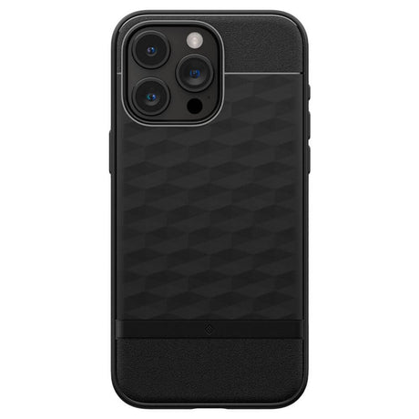 Magsafe Калъф за iPhone 15 Pro, Spigen Caseology Parallax, Черен (2)