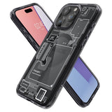 Magsafe Калъф за iPhone 15 Pro Max, Spigen Zero One Ultra Hybrid Case, Черен (6)