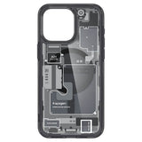 Magsafe Калъф за iPhone 15 Pro Max, Spigen Zero One Ultra Hybrid Case, Черен (3)