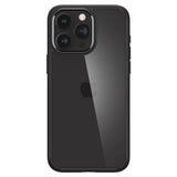 Противоударен Калъф за iPhone 15 Pro Max, Spigen Ultra Hybrid Case, Черен (2)