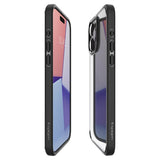 Противоударен Калъф за iPhone 15 Pro Max, Spigen Ultra Hybrid Case, Черен (6)