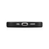 Magsafe Калъф от Естествена Кожа за iPhone 15, iCarer Oil Wax Leather Case, Черен (6)