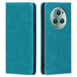 Кожен Калъф с Джобове за Honor Magic 5 Pro, Wallet Book Case, Син