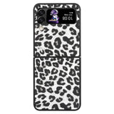 Луксозен Калъф за Samsung Galaxy Z Flip 4, GKK Tempered Leopard Case, Цветен (2)