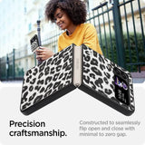 Луксозен Калъф за Samsung Galaxy Z Flip 4, GKK Tempered Leopard Case, Цветен (5)