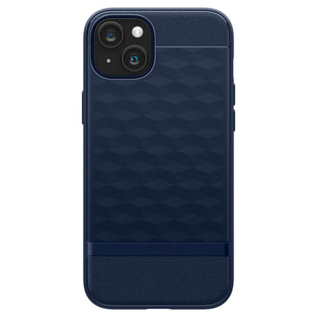 Magsafe Калъф за iPhone 15, Spigen Caseology Parallax, Син (3)