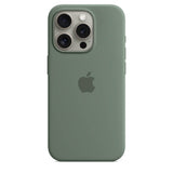Оригинален Силиконов Калъф за iPhone 15 Pro, Silicone Magsafe Case MT1J3ZM/A, Зелен