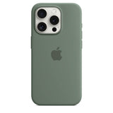 Оригинален Силиконов Калъф за iPhone 15 Pro, Silicone Magsafe Case MT1J3ZM/A, Зелен (3)