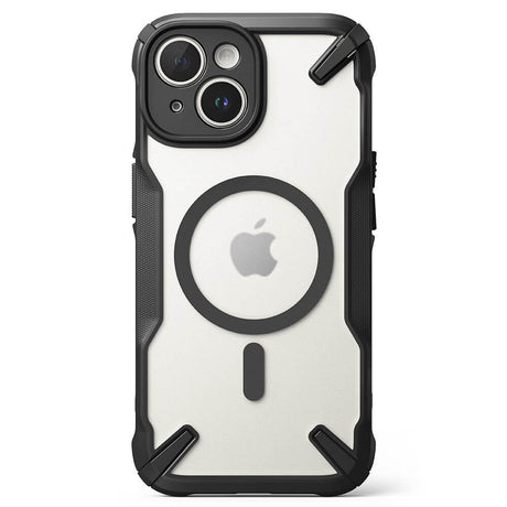 Magsafe Калъф за iPhone 15 Plus, Ringke Fusion X Magnetic, Черен (4)