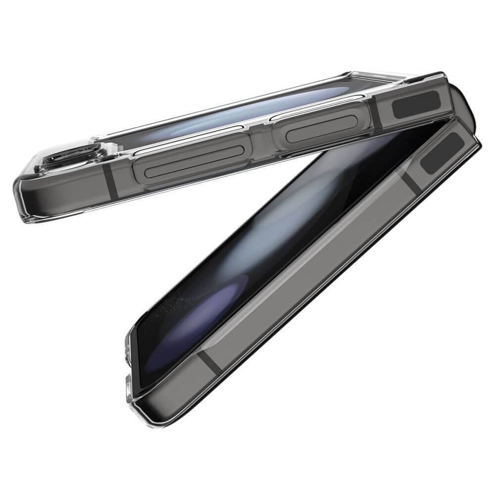 Хибриден Калъф за Samsung Z Flip 5, Spigen Zero One Ultra Hybrid Case, Черен (6)