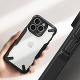 Magsafe Калъф за iPhone 15 Pro Max, Ringke Fusion X Magnetic, Черен (5)