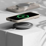 Magsafe Калъф за iPhone 15, Ringke Silicone Magnetic Case, Бежов (7)
