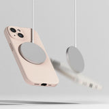 Magsafe Калъф за iPhone 15, Ringke Silicone Magnetic Case, Розов (5)
