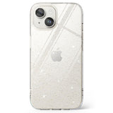 Блестящ Калъф за iPhone 15, Ringke Air Glitter Case, Прозрачен (2)