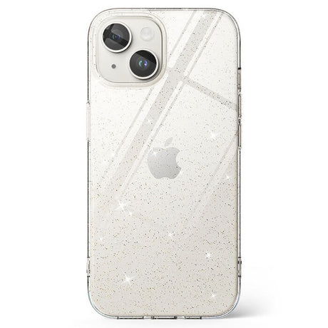 Блестящ Калъф за iPhone 15, Ringke Air Glitter Case, Прозрачен (2)