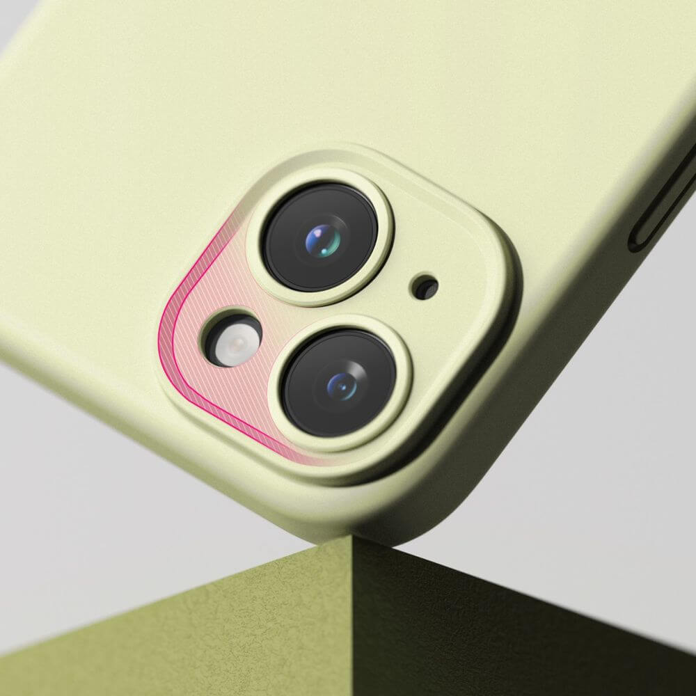 Magsafe Калъф за iPhone 15, Ringke Silicone Magnetic Case, Зелен (4)