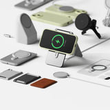 Magsafe Калъф за iPhone 15, Ringke Silicone Magnetic Case, Зелен (7)