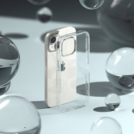 Противоударен Калъф за iPhone 15 Plus, Ringke Fusion Case, Прозрачен (6)