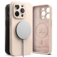 Magsafe Калъф за iPhone 15 Pro, Ringke Silicone Magnetic Case, Розов