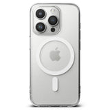 Magsafe Калъф за iPhone 15 Pro Max, Ringke Fusion Matte Case, Прозрачен