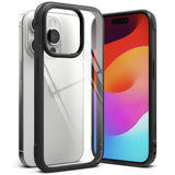 Противоударен Калъф за iPhone 15 Pro, Ringke Fusion Bold Case, Черен (3)