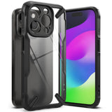 Противоударен Калъф за iPhone 15 Pro, Ringke Fusion X Case, Черен (2)