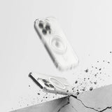 Magsafe Калъф за iPhone 15 Pro, Ringke Fusion Matte Case, Прозрачен (5)