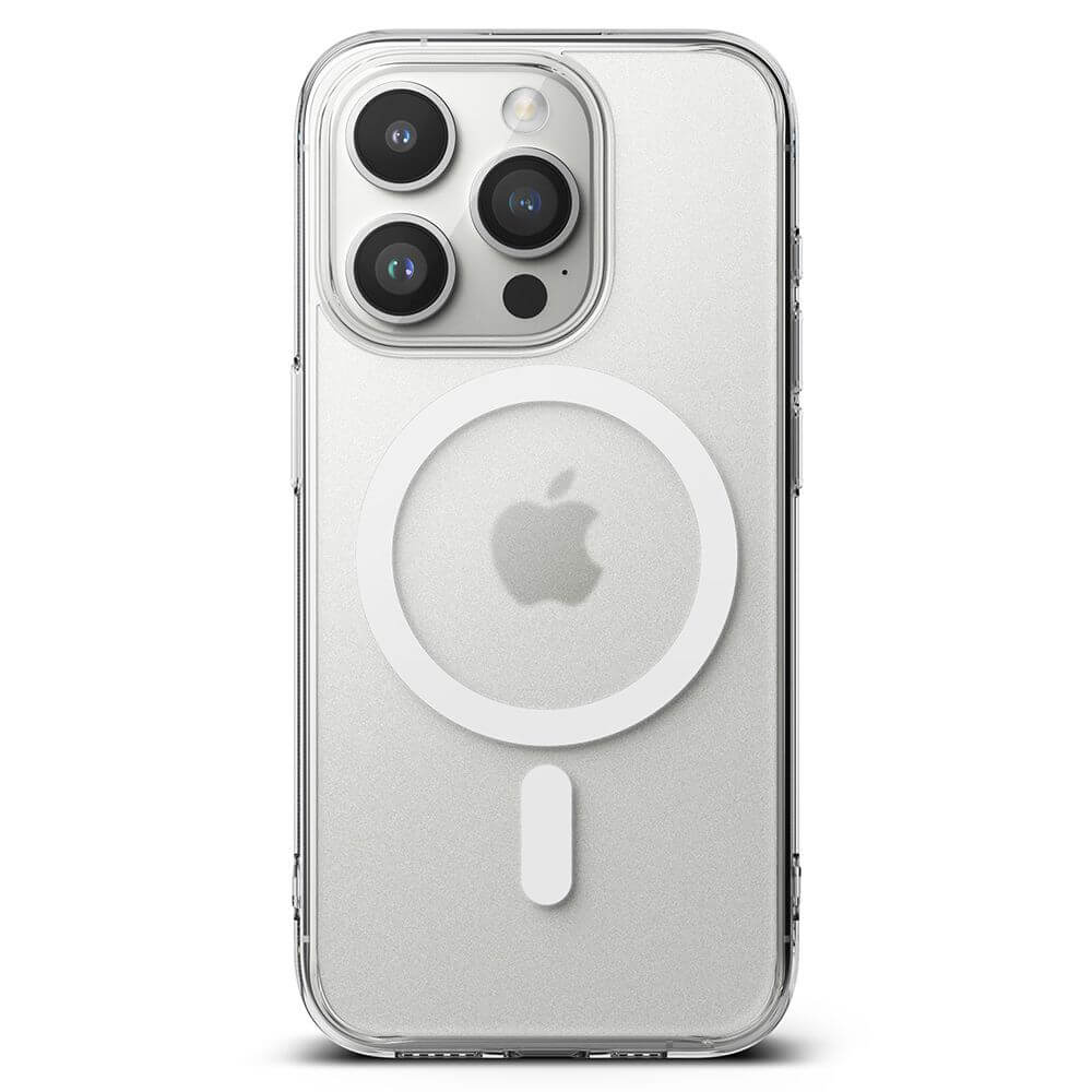 Magsafe Калъф за iPhone 15 Pro, Ringke Fusion Matte Case, Прозрачен
