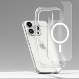 Magsafe Калъф за iPhone 15 Pro, Ringke Fusion Matte Case, Прозрачен (3)
