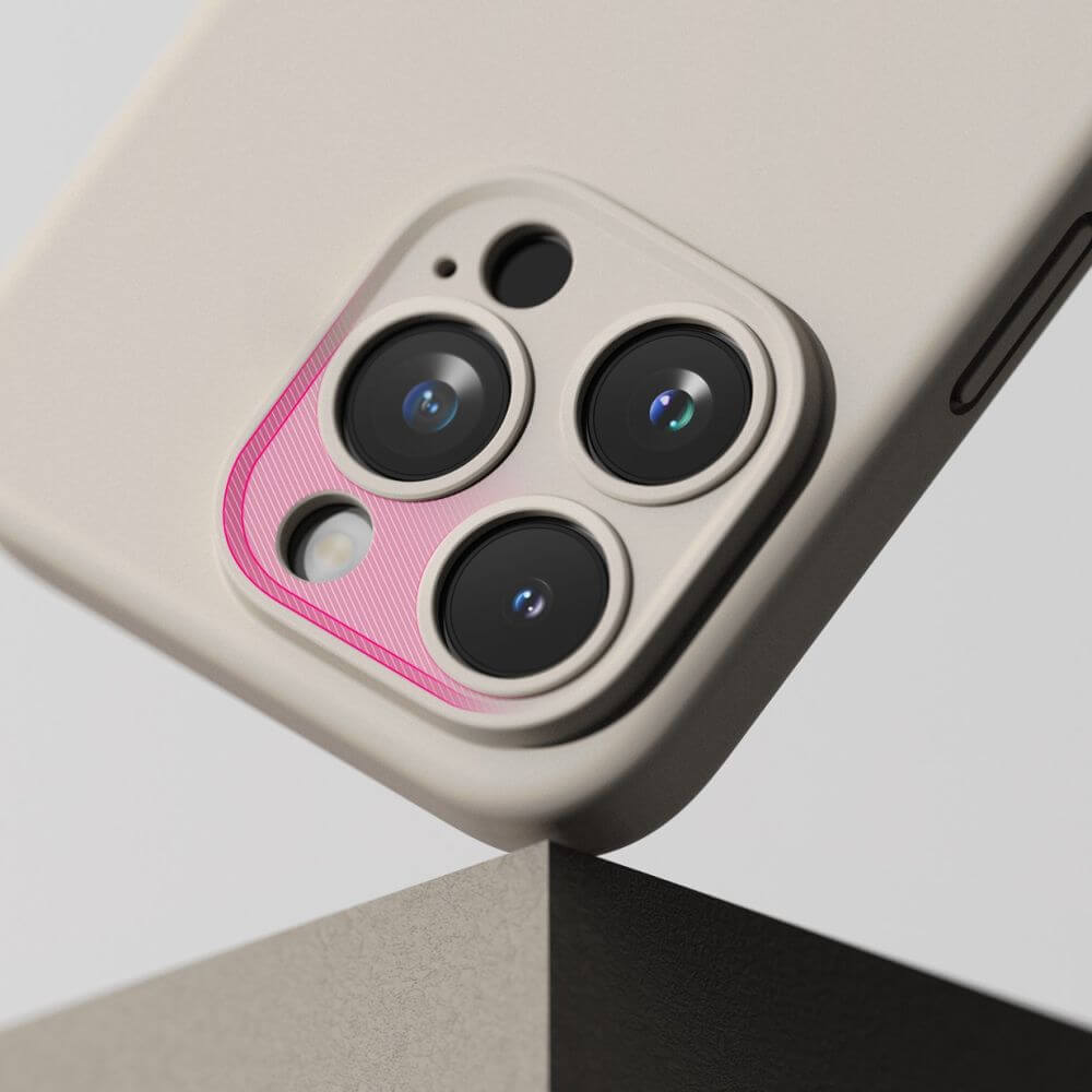 Magsafe Калъф за iPhone 15 Pro Max, Ringke Silicone Magnetic Case, Бежов (5)