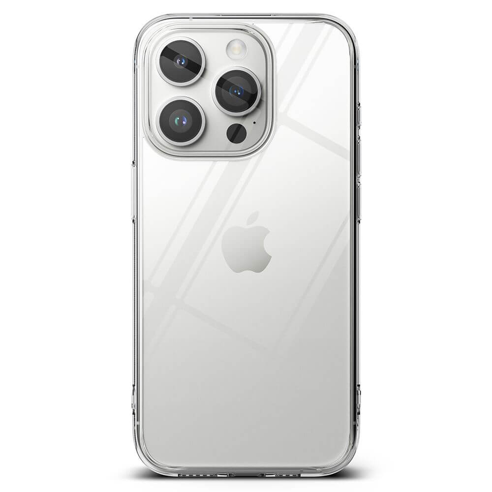 Противоударен Калъф за iPhone 15 Pro, Ringke Fusion Case, Прозрачен (2)