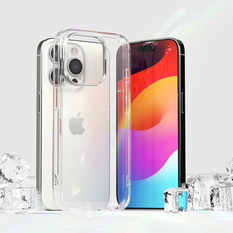 Противоударен Калъф за iPhone 15 Pro, Ringke Fusion Case, Прозрачен (5)