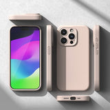 Magsafe Калъф за iPhone 15 Pro Max, Ringke Silicone Magnetic Case, Розов (6)