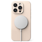 Magsafe Калъф за iPhone 15 Pro Max, Ringke Silicone Magnetic Case, Розов (2)