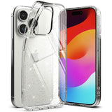 Блестящ Калъф за iPhone 15 Pro Max, Ringke Air Glitter Case, Прозрачен