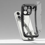 Противоударен Калъф за iPhone 15 Pro Max, Ringke Fusion X Case, Черен (8)