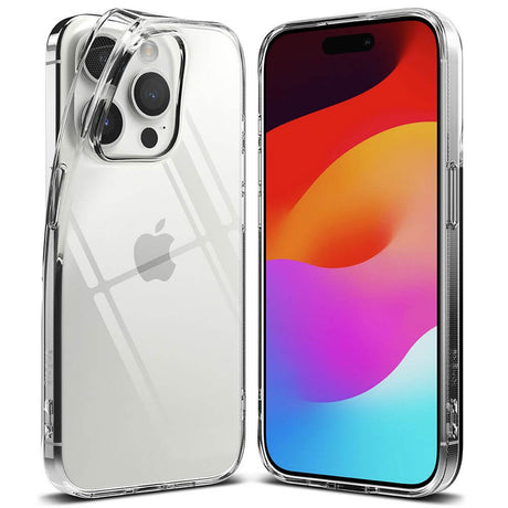 Силиконов Калъф за iPhone 15 Pro Max, Ringke Air Case, Прозрачен (2)